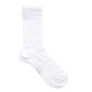STEMS Ivory Misi Knit Crew Socks